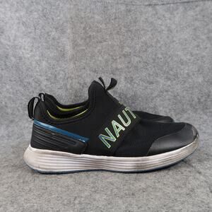 Nautica Shoes Kids 3 Slip On Sneaker Casual Trainer Active Comfort Logo Black